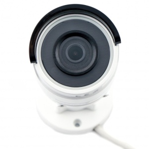 Camera supraveghere IP HikVision Mini Bullet 8MP DS-2CD2085FWD-I(4mm), 4K, tehnologie DarkFighter, WDR 120dB, compresie H.265+, protectie IP67, carcasa metalica, slot card 128GB, analiza video VCA, alimentare PoE