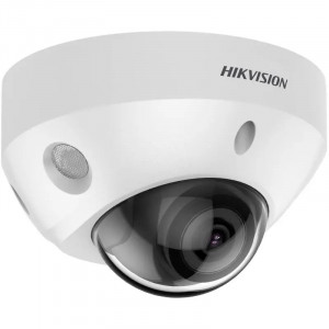 Camera supraveghere IP Hikvision Mini Dome 4MP DS-2CD2547G2-LS(2.8mm)(C), tehnologie ColorVu imagini color 24/7, AcuSense, interfata audio si alarma, WDR 130dB, protectie IP67 si IK08, compresie H.265+, slot card - Img 3