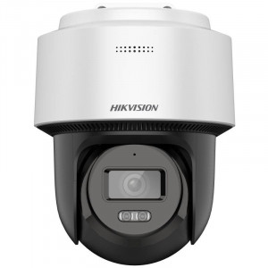 Camera supraveghere IP HikVision PT 4MP DS-2DE2C400MWG-E(2.8mm) Smart Hybrid Light, Auto-tracking Lite, detectie persoane, Audio bidirectional (Microfon si Difuzor), IR si Lumina Alba 30m, protectie IP66, slot card 512GB - Img 2