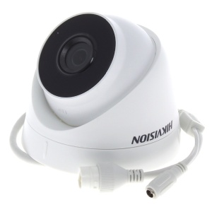Camera supraveghere IP HikVision Turret 4MP DS-2CD1343G0-I(2.8mm)(C), compresie H.265+, WDR 120dB, EXIR 2.0 IR 30m, microfon incorporat, slot card SD 256GB, protectie IP67, lentila 2.8mm, carcasa metal si plastic - Img 4