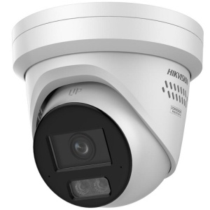 Camera supraveghere IP HikVision turret 4MP DS-2CD2346G3-IZS2UY/SL(2.8/4mm), varifocala motorizata, AcuSense, DarkFighter, IR 40m, microfon, difuzor, WDR 130dB, slot card 512GB, alarma luminoasa, IP67, NEMA 4X, 12VDC/PoE