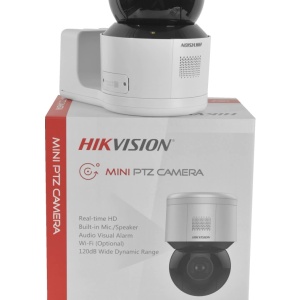 Camera supraveghere IP Wi-Fi HikVision Mini PT 2MP DS-2DE1C200IW-D3/W(4mm), Microfon si Difuzor incorporat, Night Vision IR 15m, Slot card SD, Detectia miscarii, Alimentare Micro-USB, Control rotire Pan si Tilt - Img 6