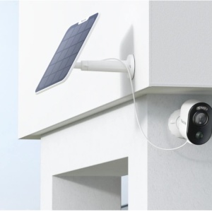Camera supraveghere wireless Reolink Argus Series 3MP B310, solar si battery powered, detectie persoane/vehicule/animale, spotlight night vision, fara taxe lunare, Wi‑Fi, audio bidirectional, microSD