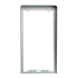 Capacul de protectie ploaie HikVision DS-KABV8113-RS/Flush, pentru post exterior seria KV8113, montaj aplicat pe suprafata, material otel SECC rezistent, protectie intemperii, culoare argintiu, instalare rapida - Img 2