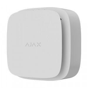 Detector de fum si caldura wireless Ajax FireProtect 2 RB (Heat/Smoke) Jeweller, senzor optic bi-spectru, sirena 85dB integrata, autonomie 7 ani, raza 1700m, certificare UL/ULC, culoare alb - Img 2