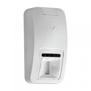 Detector de miscare dual PIR si MW DSC NEO PG8984P tehnologie PowerG, distanta detectie 15m, imunitate animale 40kg, protectie antimasking si creep zone, autonomie 8 ani, criptare AES-128, design anti-vandal