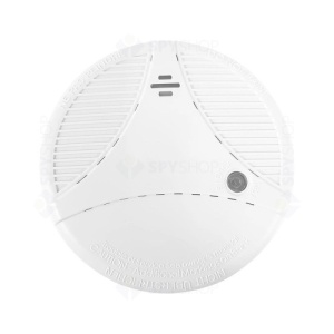 Detector fum wireless SD760M3 cu sirena integrata, autonomie baterie pana la 3 ani, buton test incendiu, senzor temperatura, comunicatie 868 MHz, actualizare OTA BlueEye