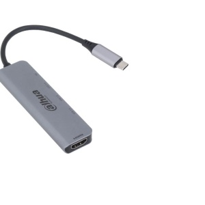 Docking Station USB-C Dahua TC35 5-in-1, USB 3.1 Type-C la 3×USB 3.0, HDMI 4K, PD 100W, plug & play, compatibil laptop/tableta/telefon, transfer date 10Gbps, DH-TC35
