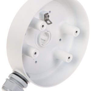 Doza montaj camera PTZ HikVision DS-1280ZJ-SD11 pentru modele de 4 inch, material aliaj aluminiu, culoare alb HikVision, design rezistent la intemperii, organizare cabluri, montaj pe perete sau tavan, robusta - Img 3