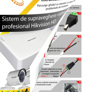 Kit supraveghere video Hikvision pentru parcare DS-16D7T04HQHI-F1/IT3Z - Img 7