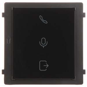 Modul indicator stare HikVision DS-KD-IN pentru post exterior modular, semnalizare vizuala apel, usa deschisa si audio bidirectional, protectie IP65, iluminare fundal, compatibil cu seria DS-KD8 - Img 2