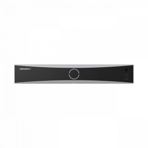 NVR 32 canale HikVision DeepinMind iDS-7732NXI-I4/S, tehnologie Deep Learning, protectie perimetrala 16 ch, recunoastere faciala, 4K, compresie H.265+, 4 sloturi HDD, latime banda 256 Mbps, analiza video inteligenta