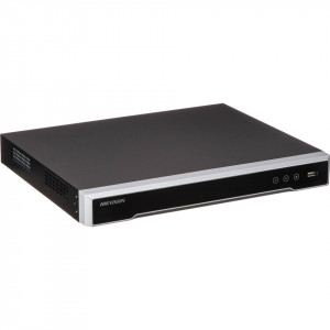 NVR 4G HikVision DS-7608NI-K2/4G, 8 canale IP, rezolutie pana la 8MP, 80Mbps incoming, compresie H.265+, 4G wireless network, monitorizare date in timp real, 2 interfete SATA, iesire video HDMI/VGA 4K, 1U