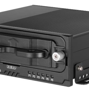NVR auto / mobil HikVision AE‑MN5043 4‑ch PoE pentru camere IP, H.264/H.265, HDD/SSD 2×2,5", GPS, Wi-Fi/4G modul, protectie la pierdere date, pornire/oprire programabila, carcasa aluminiu fara ventilator
