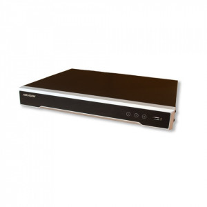NVR Hikvision 16 canale 4K DS-7616NI-K2, latime banda 160Mbps, compresie H.265+, 2 sloturi HDD pana la 16TB fiecare, iesire video independenta HDMI si VGA, decodare 2 canale 8MP sau 8 canale 1080P, montaj rackabil 1U