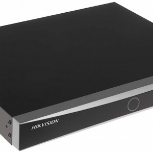 NVR HikVision 16 canale DS-7616NXI-I2/16P/S, 16 porturi PoE, Pro Series AcuSense, rezolutie 4K, 2 sloturi HDD, recunoastere faciala, protectie perimetru Deep Learning, H.265+, 8 canale IP Speakers, 160 Mbps - Img 2