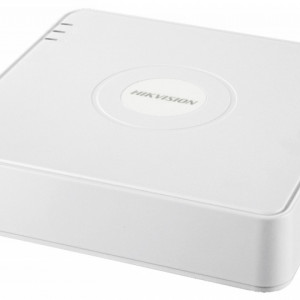 NVR Hikvision 4 canale DS-7104NI-Q1/4P(C), 4 porturi PoE (Plug & Play), rezolutie suportata pana la 4MP, compresie H.265+, banda 40Mbps, iesire HDMI/VGA Full HD, suporta 1 HDD pana la 6TB, carcasa Mini 1U