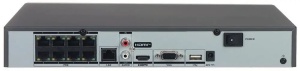 NVR HikVision 8 canale 4K DS-7608NXI-K1/8P/Alarm4+1, switch 8 porturi PoE Plug&Play, tehnologie AcuSense, interfata alarme 4 intrari/1 iesire, banda 80 Mbps, suporta 1 HDD, compresie H.265+, format 1U - Img 2