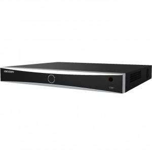 NVR HikVision Pro AcuSense 1U 16 canale DS-7616NXI-K2/16P, 16 Porturi PoE Plug and Play, Rezolutie 4K Ultra HD, Tehnologie Deep Learning, Latime banda 160 Mbps, Suporta 2 HDD SATA, Compresie H.265+, Protectie perimetrala