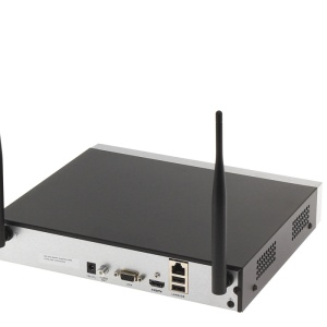 NVR Wi-Fi 4 canale Hikvision DS-7104NI-K1/W/M(C), rezolutie 4MP, compresie H.265+, 1x SATA max 6TB, antena duala integrata, management prin Hik-Connect, vizualizare 4-ch 1080P, configurare automata wireless - Img 7