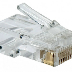 Pachet Mufa UTP Cat5e Hikvision RJ45PS-UTPCAT5, rola 305 metri, 4 perechi torsadate, conductor aluminiu cuprat CCA 0.5mm, diametru exterior 6.0mm, invelis PVC gri, ideal pentru transmisii date si sisteme de supraveghere standard