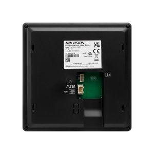 Post interior videointerfon IP Hikvision DS-KH6110-WE1, ecran tactil color 4.3 inch, Wi-Fi integrat, alimentare PoE, control prin aplicatia Hik-Connect, vizualizare live camere si post exterior, 4 butoane tactile configurabile, microfon si difuzor - Img 4