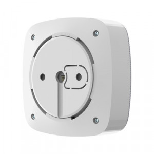 Sirena de interior wireless Ajax HomeSiren Jeweller, volum reglabil 81-105 dB, raza semnal 2000m, notificare sonora si LED, protectie anti-sabotaj, conectare LED extern, autonomie 3 ani, culoare alb - Img 3