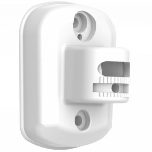 Suport de perete pentru detectoare de miscare HikVision DS-PDB-IN-Wallbracket, montaj la interior, permite cablare ascunsa, protectie back tamper inclusa, design anti-torsionare, compatibil cu senzorii de interior