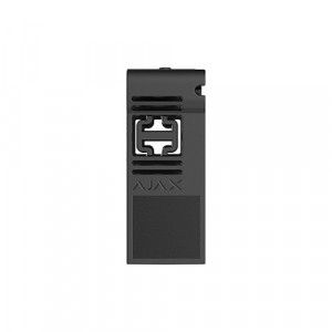 Suport fixare Ajax DIN Holder pentru relee Relay si WallSwitch, montaj pe sina DIN 35mm, material policarbonat rezistent, design compact, culoare negru, set stickere inclus, temperatura operare -25C pana la +60C - Img 3