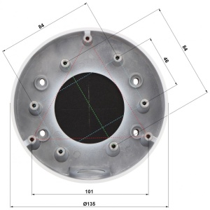 Suport tavan HikVision inclinat DS-1281ZJ-DM23, material aliaj de aluminiu, culoare alb Hikvision, montaj special pentru camere tip Dome, rezistent la exterior, design ergonomic, accesorii instalare profesionale - Img 6