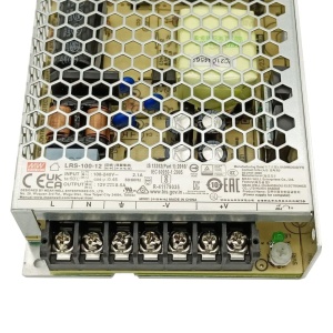 Sursa de alimentare Mean Well LRS-100-12, iesire 12V 8.5A, putere 100W, design ultra-subtire 30mm, functionare in conditii extreme de temperatura -40...+85 grade C, ideala pentru automatizari si sisteme LED profesionale - Img 6