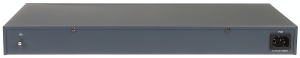 Switch de retea gestionabil HikVision DS-3E1526P-EI/V2, 24×Gigabit PoE + 1×Gigabit RJ45 + 1×Gigabit fibra optica, buget PoE 370 W, VLAN IEEE 802.1Q, mod economisire energie, EEE, STP/RSTP preventie bucle, detectie cablu - Img 3