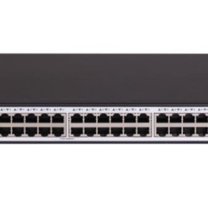 Switch Hikvision DS‑3E2552-HI-48T4F, 48 porturi Gigabit, 4 porturi SFP, Layer-3, suport stacking si virtualizare, ARP/IP Source Guard, DHCP Snooping, securitate porturi, QoS SP/WRR, IPv6, management Web/CLI/Telnet/SSH