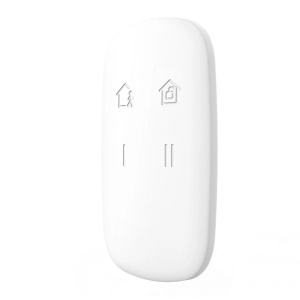 Telecomanda wireless HikVision DS-PKF1-WE, 4 butoane, functii armare stay/away si dezarmare, blocare/deblocare taste, tehnologie Tri-X 868MHz, configurabila din aplicatie, salt de frecventa anti-bruiaj, baterie inclusa, AX PRO - Img 4