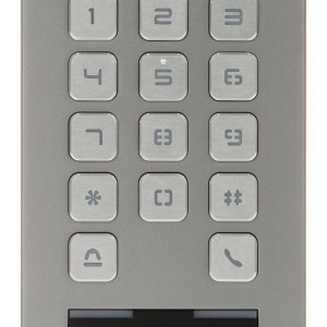 Terminal control acces IP HikVision DS-K1T502DBWX hibrid cu functie videointerfon SIP, protectie IP65 si IK09, Wi-Fi, autentificare card si PIN, carcasa aliaj zinc, suporta SD card 256GB, Wiegand, RS-485, apelare Hik-Connect - Img 2
