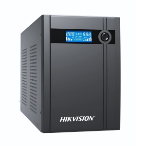 UPS de back-up HikVision DS-UPS3000/MA, AVR integrat, incarcare super rapida, gama larga tensiune intrare, protectie la suprasarcina, scurt-circuit si supratensiuni, port USB pentru control remote si afisaj LCD pentru informatii sistem