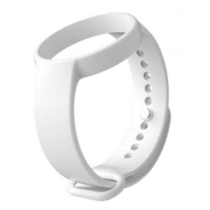 Accesoriu bratara HikVision DS-PDB-IN-Wristband, pentru buton de panica portabil, material cauciuc prietenos cu pielea (skin-friendly), ajustabila, montaj rapid, utilizare medicala sau securitate, culoare alba