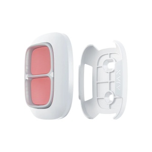 Buton panica dublu smart wireless ALB Ajax DoubleButton(W) - Img 2
