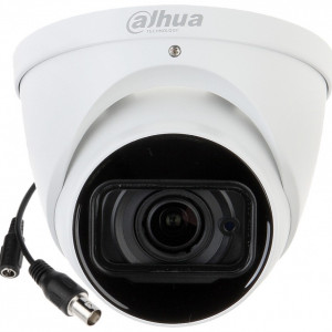 Camera Dahua 2MP turret DH-HAC-HDW1200T-Z, Full HD, lentila varifocala motorizata 2.7-12mm, Smart IR 60m, tehnologie hibrid 4-in-1, protectie exterior IP67, carcasa metalica, zoom din interfata DVR, reglaj automat focus