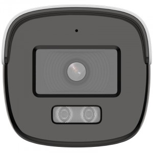 Camera supraveghere Analog HD Hikvision Bullet 5MP DS-2CE12KF0T-LFS(2.8mm), tehnologie ColorVu si Smart Hybrid Light, rezolutie 3K, imagini color 24/7, microfon incorporat (Audio over Coax), IR si lumina alba 40m, IP67 - Img 3