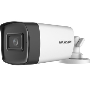 Camera supraveghere analogica HikVision bullet 5MP DS-2CE17H0T-IT3FS(3.6mm), rezolutie 2560x1944, EXIR 2.0 IR 40m, built-in Mic, Audio over Coaxial, protectie IP67, 4 in 1 semnal TVI/AHD/CVI/CVBS