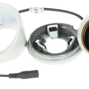 Camera supraveghere analogica HikVision turret 2MP DS‑2CE70DF3T‑MFS(2.8mm) ColorVu Audio, imagini color 24/7 cu F1.0, WDR 130 dB, 3D DNR, IR alb 20 m, microfon integrat, semnal TVI/AHD/CVI/CVBS switchable, rezistenta IP67 - Img 3