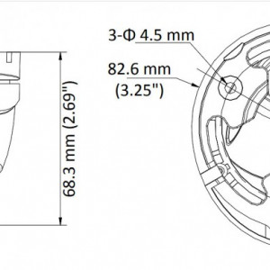 Camera Hikvision TurboHD 4.0 Ultra-Low Light 2MP DS-2CE56D8T-ITMF