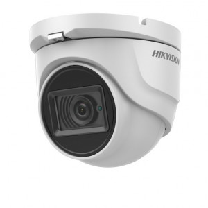 Camera supraveghere analogica HikVision Turret 8MP DS-2CE76U1T-ITMF(2.8mm), 4K, lentila fixa, iluminare EXIR 2.0 IR 30m, 4 in 1 TVI/AHD/CVI/CVBS, protectie IP67, Digital WDR, carcasa metalica compacta