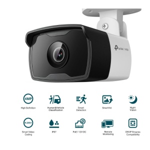 Camera supraveghere exterior VIGI C330I (2.8 mm), 3MP Super HD, clasificare persoane si vehicule, detectie inteligenta, imbunatatire video profesionala, H.265+, IP67 rezistent la apa, PoE/12 V DC, suport lentile 2.8/4/6 mm - Img 3