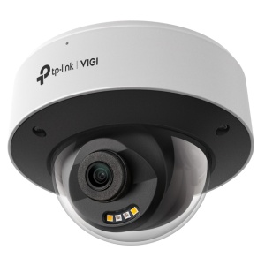 Camera supraveghere exterior VIGI TP-Link dome 4MP Insight S245 (2.8 mm), Super HD cu imagine Full‑Color 24 h, clasificare persoane si vehicule, detectie smart, audio bidirectional, IP67 rezistenta la apa si IK10 antivandal, H.265+
