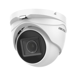 Camera supraveghere Hikvision Turret 5MP DS-2CE79H0T-IT3ZE(2.7-13.5mm)(C), lentila motorizata 2.7-13.5mm, tehnologie PoC (Power over Coax), IR 40m, IP67, Smart IR, carcasa metalica, iesire video 4 in 1 (TVI/AHD/CVI/CVBS), semnal HD