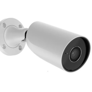 Camera supraveghere IP Bullet Ajax 5MP BulletCam (5 Mp/2.8 mm), tehnologie JetSparrow (P2P), detectie AI (oameni, vehicule, animale), infrarosu inteligent 50m, slot card 256GB, WDR 120dB, protectie IP65 si IK08, alb