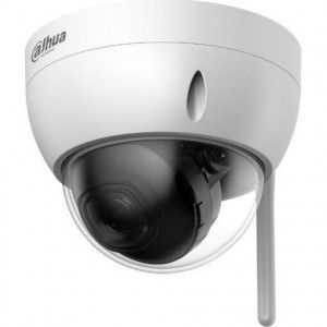 Camera supraveghere IP Dahua dome 4MP IPC-HDBW1430DE-SW-0280B(2.8mm), Wi-Fi, senzor 1/3 inch CMOS Progressive Scan, IR 30m, unghi vizualizare 90 grade, compresie H.265, DWDR, 3D NR, slot card microSD pana la 256GB, protectie IP67 si IK10, carcasa metalica