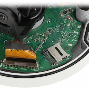 Camera supraveghere IP Dome 5 MP Dahua IPC-HDBW2531E-S-0280B-S2(2.8mm), lentila fixa, infrarosu 30m, WDR 120dB, protectie antivandal IK10, IP67, slot card SD, alimentare PoE, detectie intrusi, carcasa metalica - Img 3